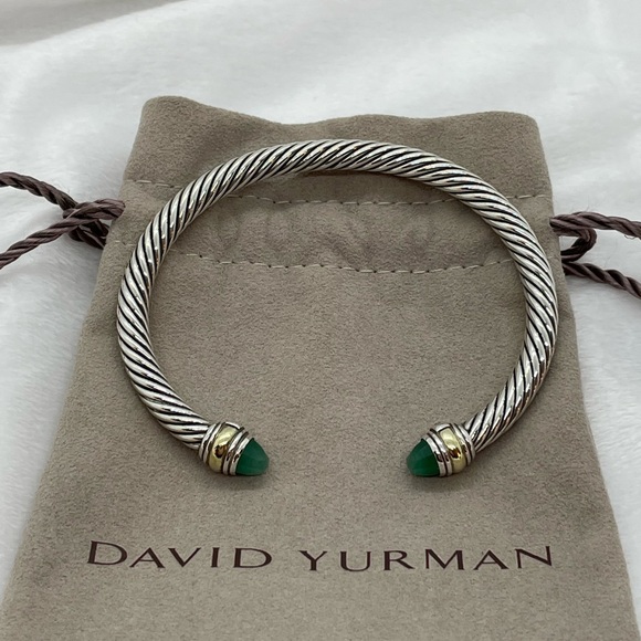 David Yurman Jewelry - 🦋Host Pick🦋 Rare David Yurman Cable Classic 925 Sterling Silver 14K Gold